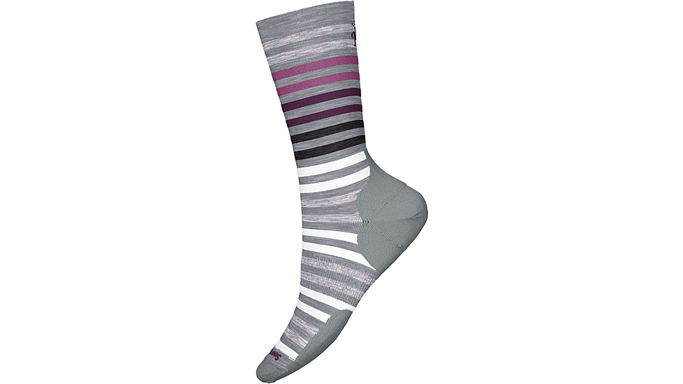 Smartwool Everyday Spruce Street Crew Socks, Light Gray, Extra Large, SW0017360391-XL