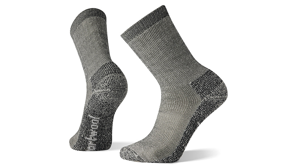 Smartwool Hike Classic Edition Extra Cushion Crew Socks, Black, Small, SW013100001100S000