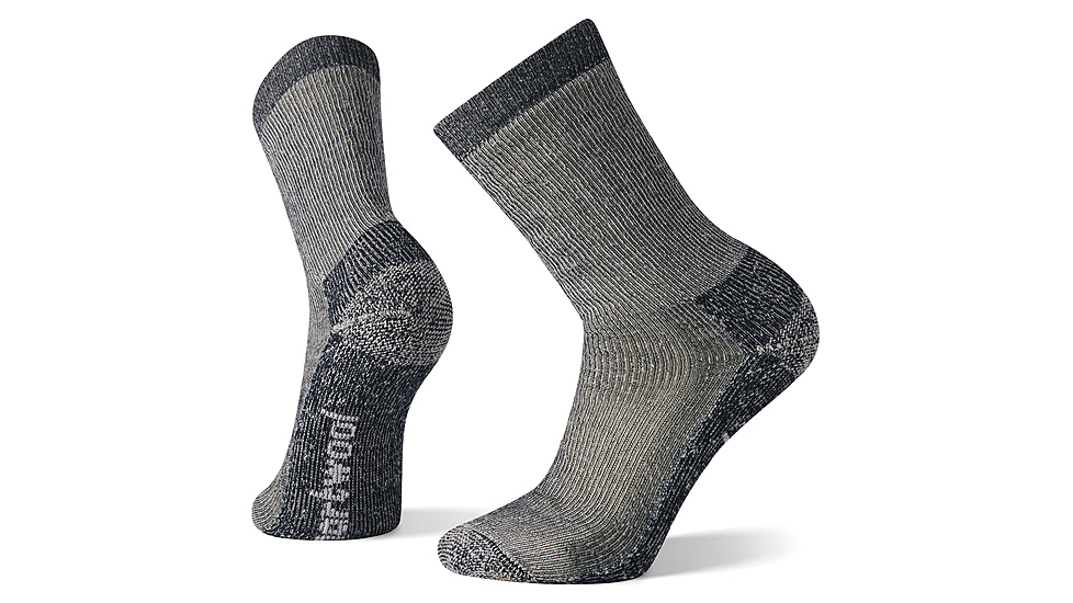 Smartwool Hike Classic Edition Extra Cushion Crew Socks, Navy, Large, SW013100410100L000