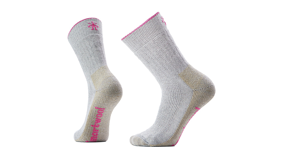 Smartwool Hike Classic Edition Extra Cushion Second Cut Crew Socks, Moonbeam, Medium, SW002940A81100M000