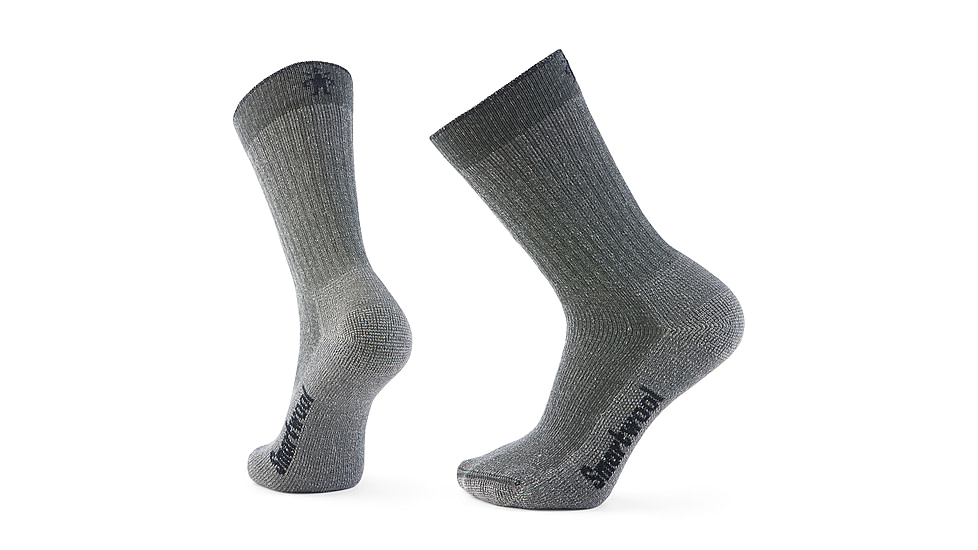 Smartwool Hike Classic Edition Full Cushion 2nd Cut Crew Socks, Medium Gray, Medium, SW002786052100M000