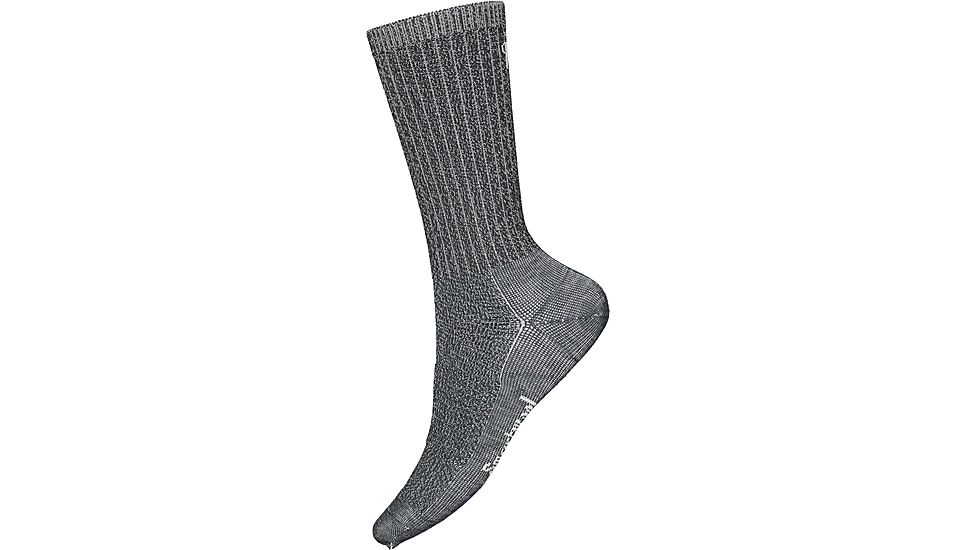 Smartwool Hike Classic Edition Light Cushion Crew Socks, Light Gray, Extra Large, SW0129000391-XL