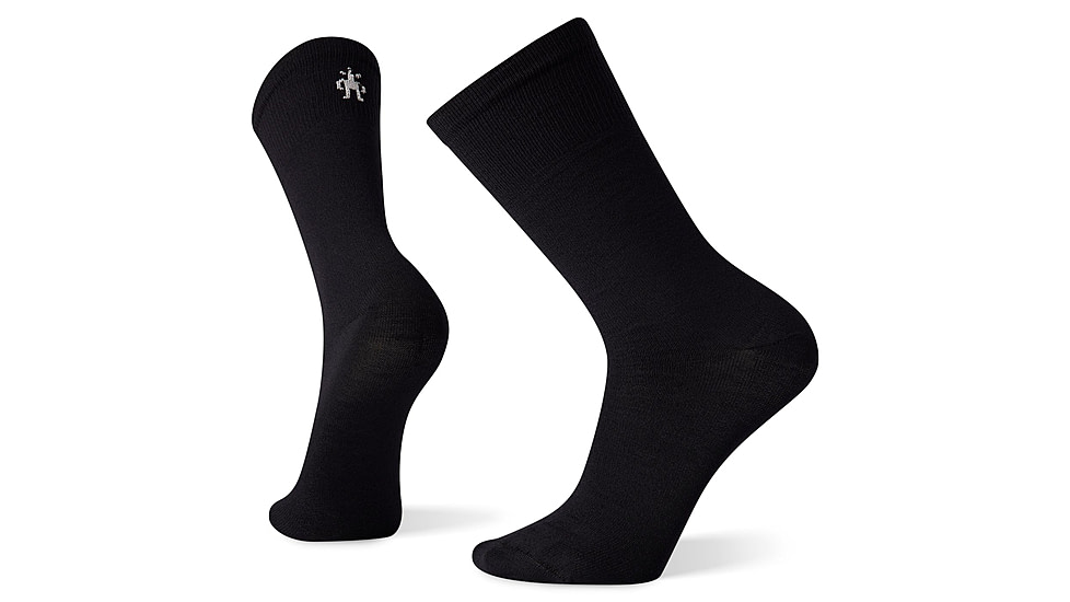 Smartwool Hike Classic Edition Zero Cushion Liner Crew Socks - Mens, Black, Small, SW001650001S