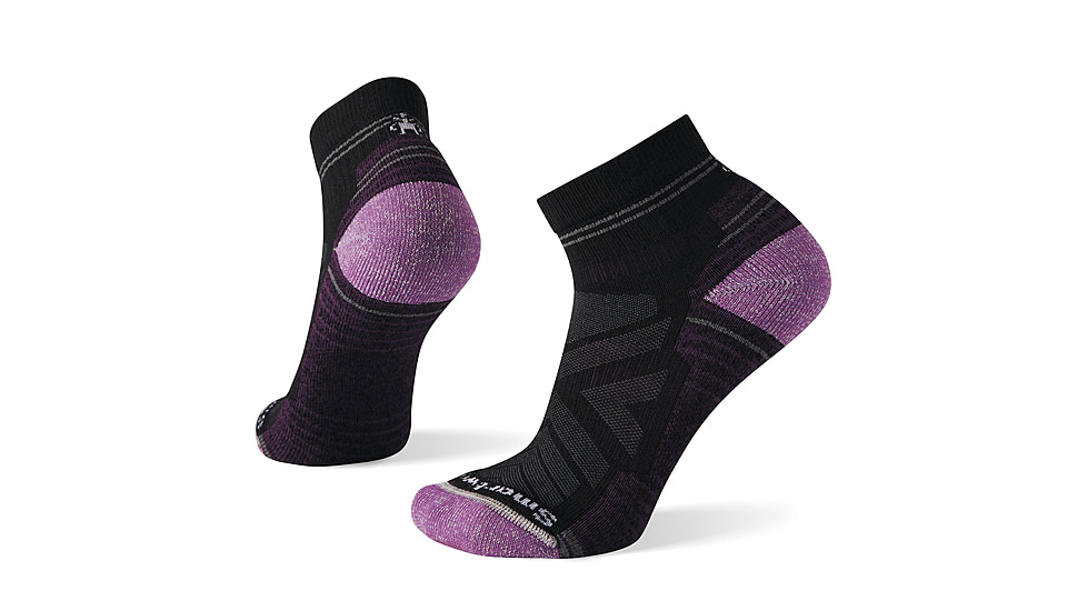 Smartwool Hike Light Cushion Ankle Socks - Womens, Black, Large, SW001571001100L000