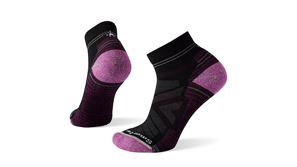 Smartwool Hike Light Cushion Ankle Socks - Womens, Black, Small, SW001571001100S000
