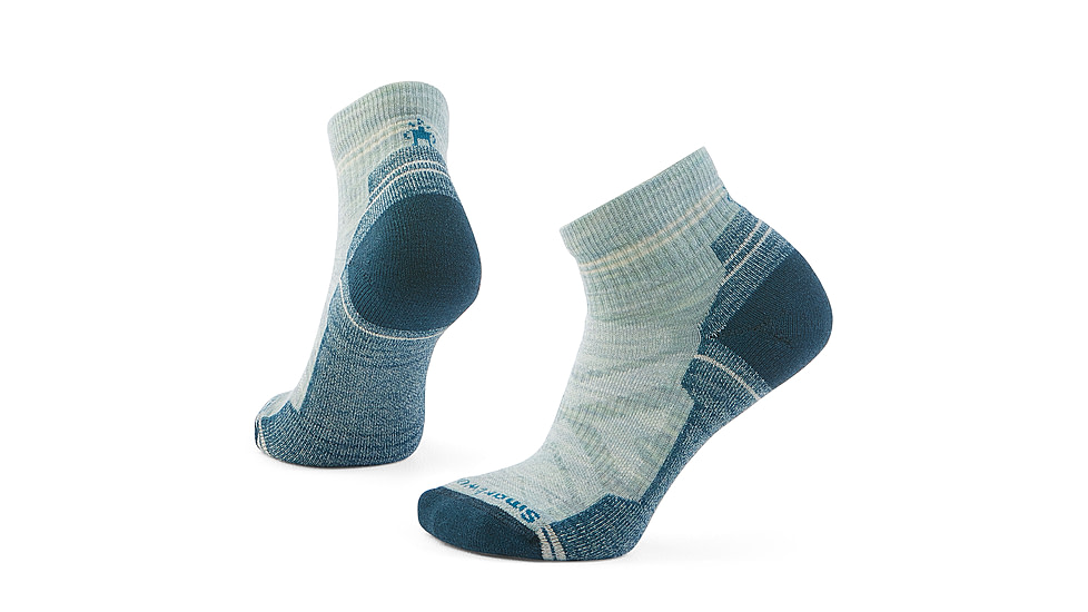 Smartwool Hike Light Cushion Ankle Socks - Womens, Frosty Green, Large, SW001571B72100L000