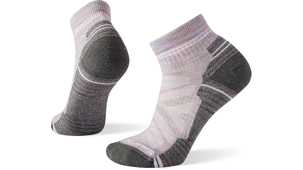 Smartwool Hike Light Cushion Ankle Socks - Womens, H76 Purple Eclipse, Small, SW001571H76S