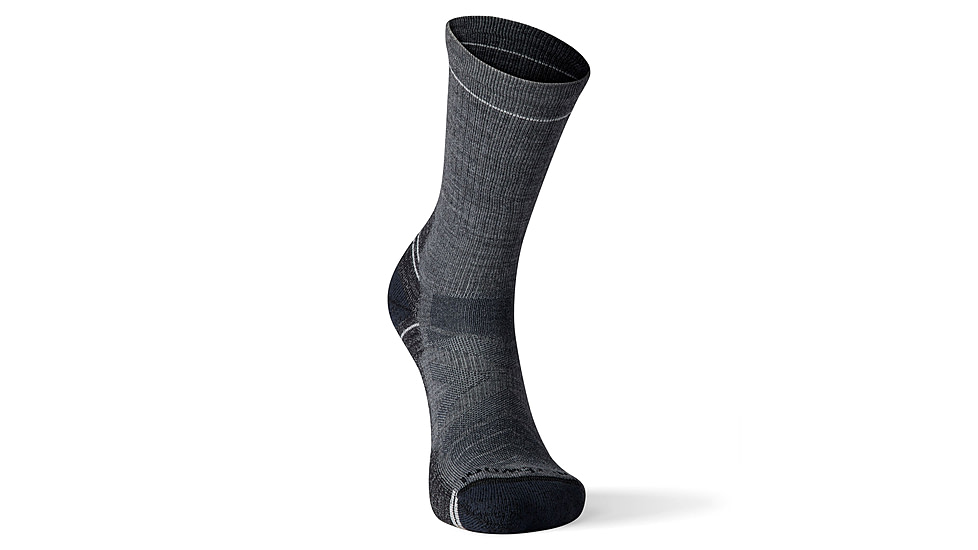 Smartwool Hike Light Cushion Crew Socks, Medium Gray, Small, SW001614052100S000