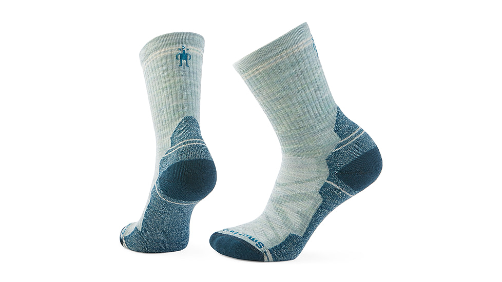 Smartwool Hike Light Cushion Crew Socks - Womens, Frosty Green, Medium, SW001573B72100M000
