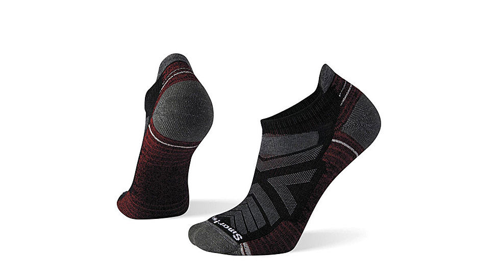 Smartwool Hike Light Cushion Low Ankle Socks - Mens, Charcoal, Medium, SW001610003100M000