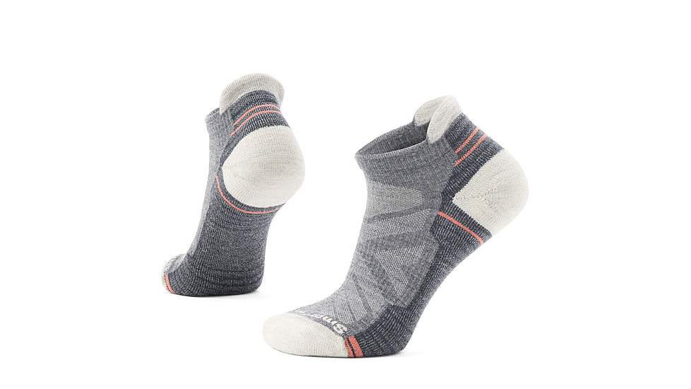 Smartwool Hike Light Cushion Low Ankle Socks - Womens, Medium Gray, Medium, SW001570052100M000