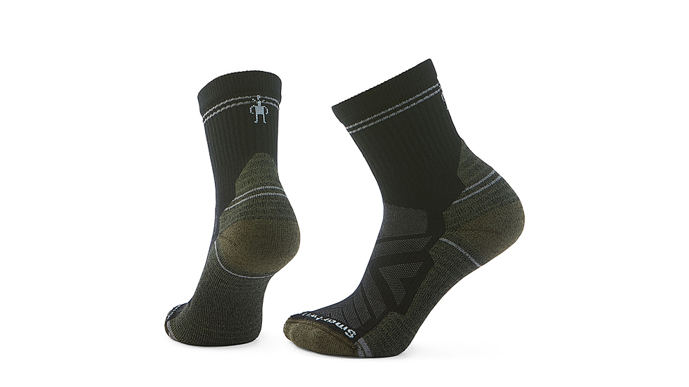 Smartwool Hike Light Cushion Mid Crew Socks - Womens, Black, Small, SW001572001100S000