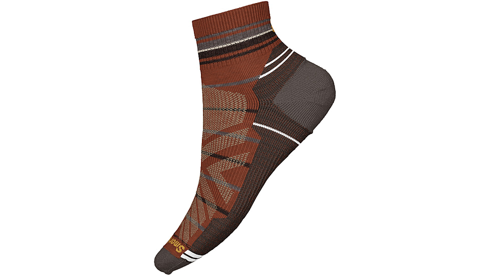 Smartwool Hike Light Cushion Pattern Ankle Socks, Picante, Large, SW001612J331-L