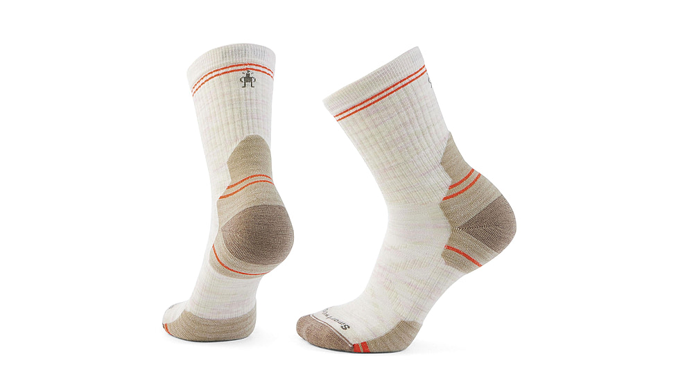 Smartwool Hike Targeted Cushion Mid Crew Socks - Womens, Moonbeam, Small, SW002852A81100S000