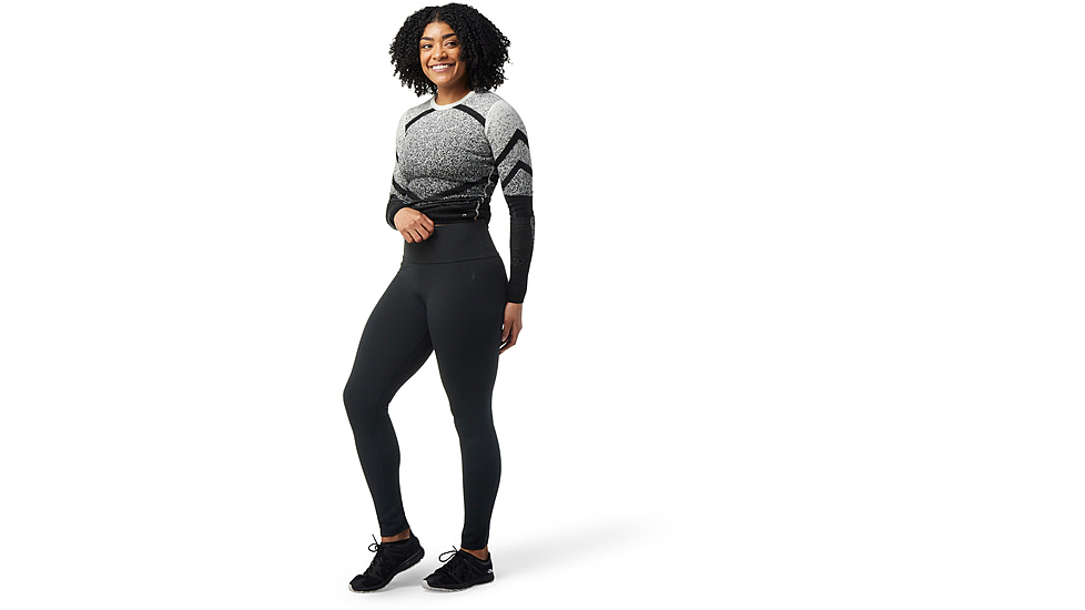 Smartwool Intraknit Merino Thermal Legging - Womens, 001 Black, Extra Small, SW016659001XS