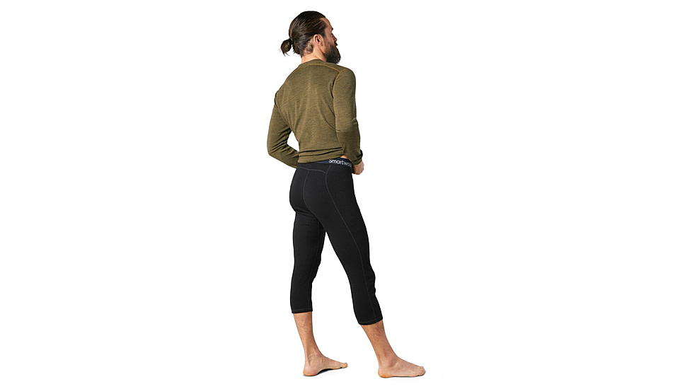 Smartwool Merino 250 Baselayer 3/4 Bottom - Mens, Black, 2XL, SW016365001-XXL