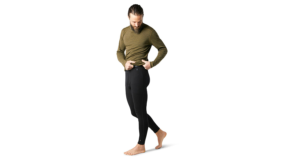 Smartwool Merino 250 Baselayer Bottom - Men's, Extra Large, Black, SW016361001-XL