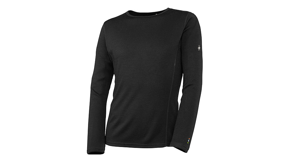 Smartwool Merino 250 Baselayer Crew - Kids, Black, 2XS, SW0SN110001-XXS