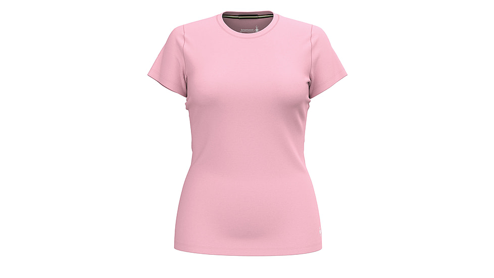 Smartwool Merino Short Sleeve Tee - Womens, Faded Rose, Large, SW016916P37100L000