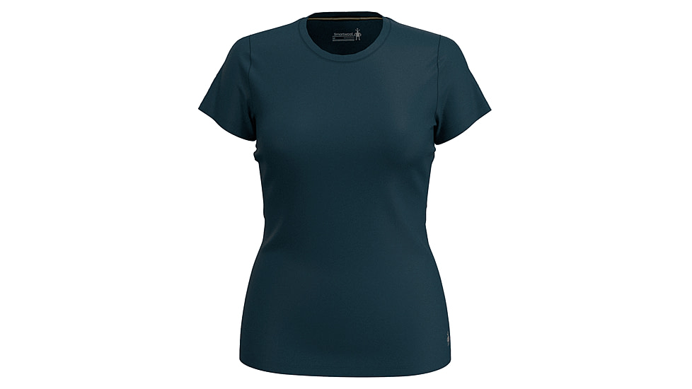 Smartwool Merino Short Sleeve Tee - Womens, Twilight Blue, Extra Large, SW016916G741XL