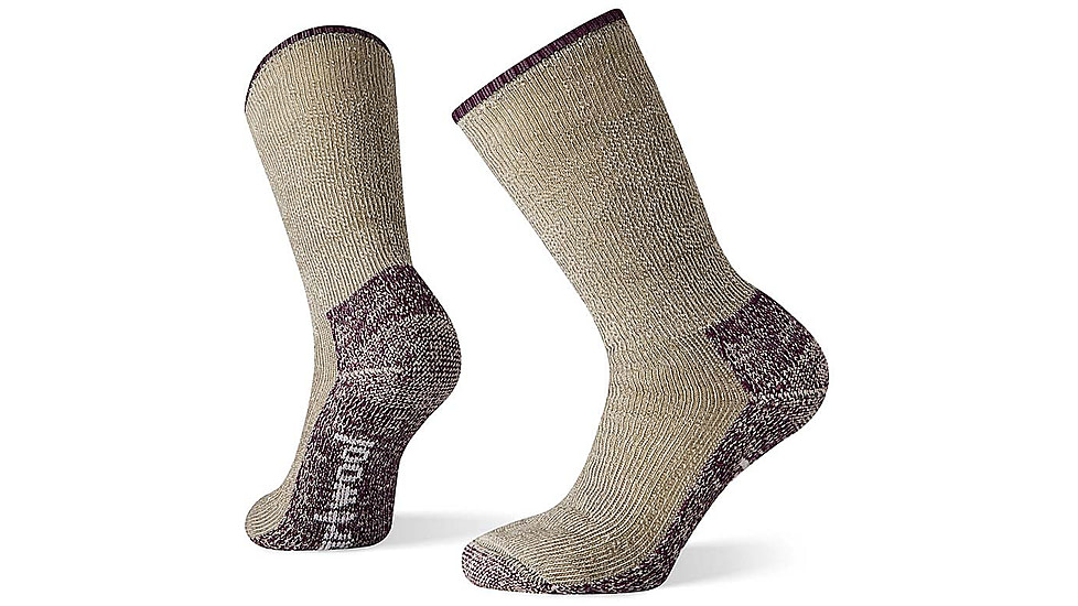 Smartwool Mountaineer Classic Edition Maximum Cushion Crew Socks - Womens, Taupe, Medium, SW0016422361-M