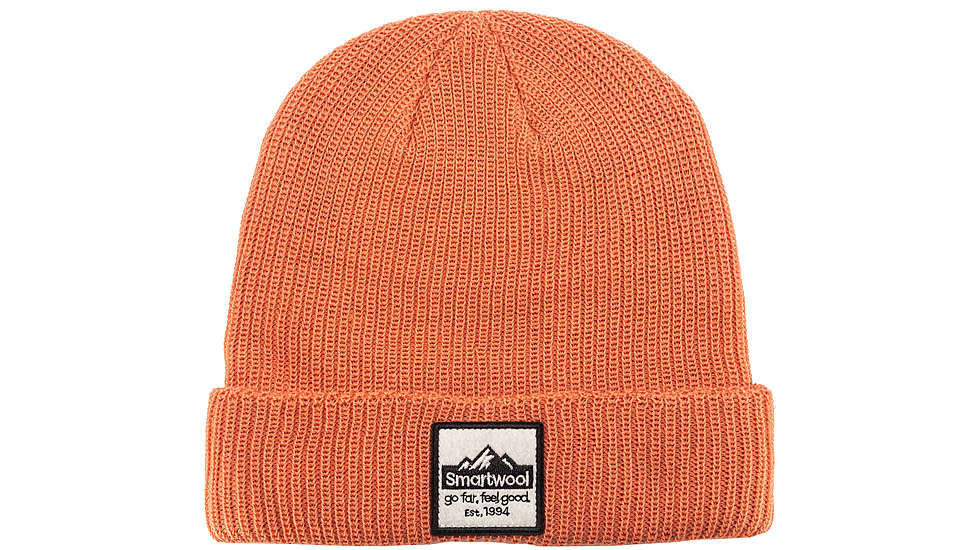 Smartwool Patch Beanie, Terracotta, One Size, SW011493P4511FM000