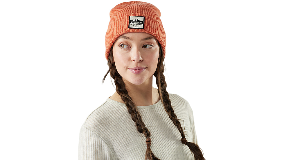Smartwool Patch Beanie, Terracotta, One Size, SW011493P4511FM000