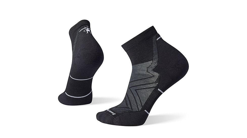 Smartwool Run Targeted Cushion Ankle Socks - Mens, Black, Extrta Large, SW001661001XL