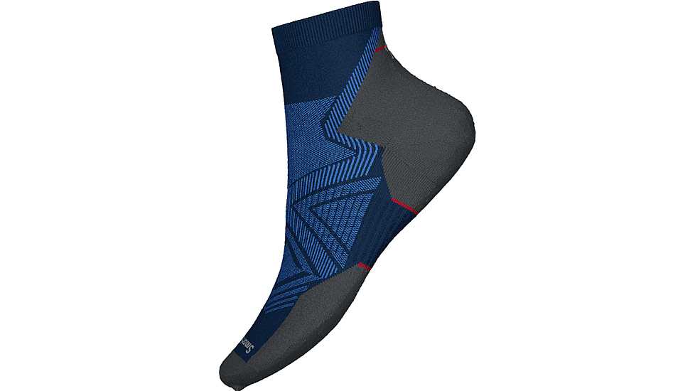 Smartwool Run Targeted Cushion Ankle Socks - Unisex, Deep Navy, Medium, SW0016610921-M