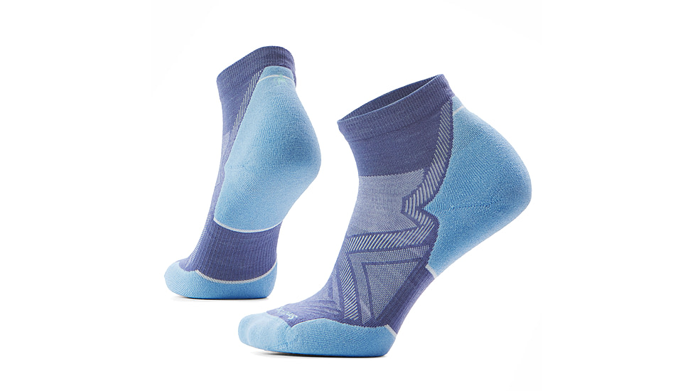 Smartwool Run Targeted Cushion Ankle Socks - Womens, Nightfall Blue, Medium, SW001675P43100M000