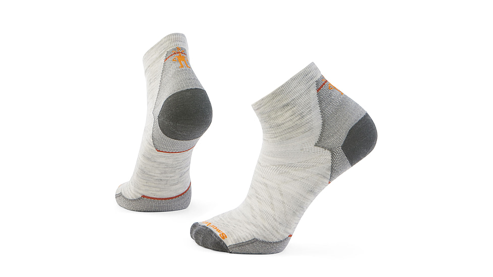 Smartwool Run Zero Cushion Ankle Socks - Mens, Ash, Extra Large, SW00165306910XL000