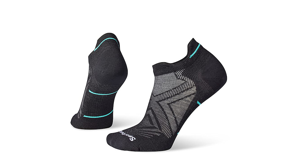 Smartwool Run Zero Cushion Low Ankle Socks - Womens, Black, Extra Large, SW00166800110XL000