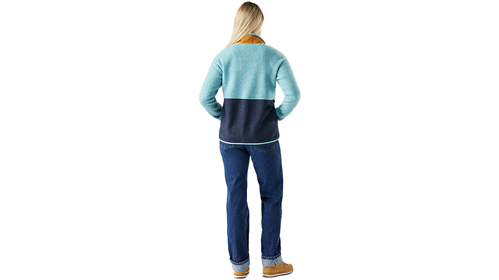 Smartwool Second Cut Fleece Jacket - Womens, Pacific Blue, Large, SW002966Q19100L000