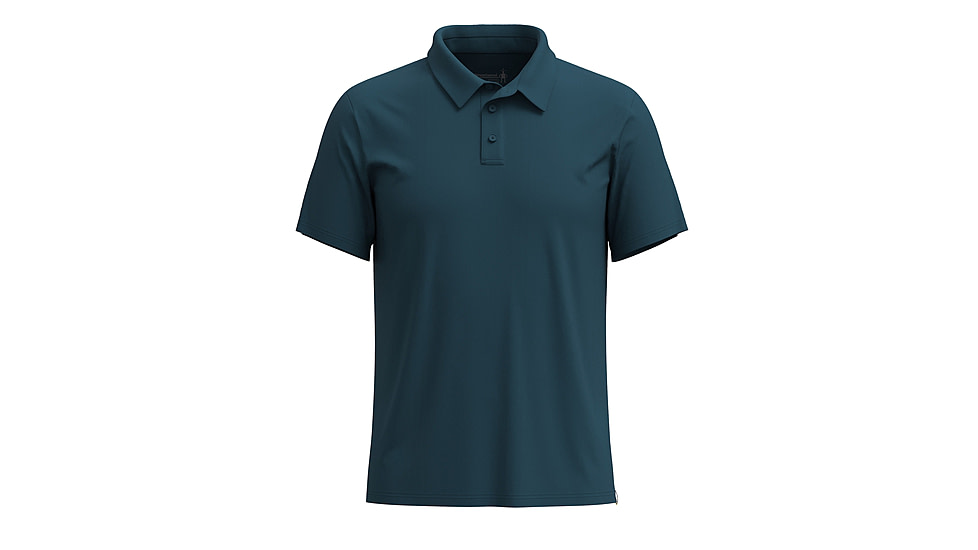 Smartwool Short Sleeve Polo - Mens, Twilight Blue, Extra Large, SW002361G7410XL000