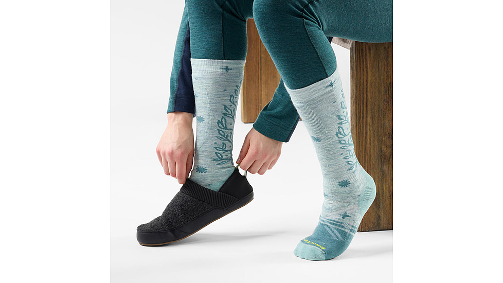 Smartwool Ski Full Cushion Ice Blossom OTC Socks - Womens