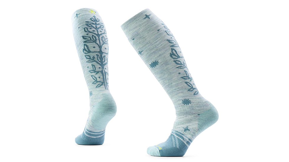 Smartwool Ski Full Cushion Ice Blossom OTC Socks - Womens
