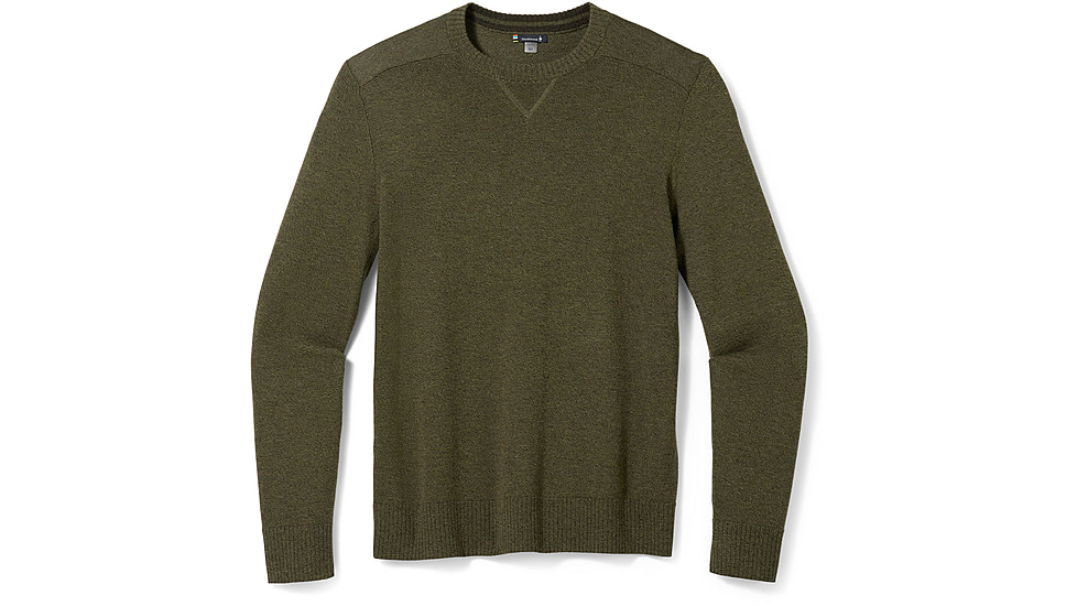 Smartwool Sparwood Crew Sweater - Mens, K90 North Woods Heather-Winter Moss Heather, Large, SW016426K90L
