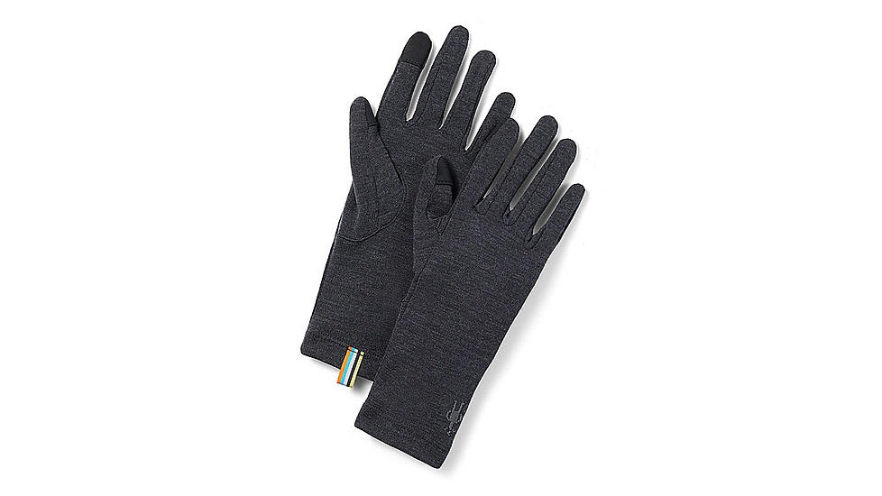 Smartwool Thermal Merino Glove, Charcoal Heather, Small, SW018132010S