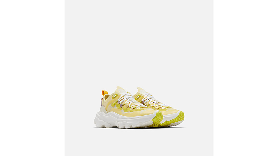 Sorel Kinetic Breakthru Tech Lace Sneakers - Womens, Tranquil Yellow/Chalk, 7 US, 1986291-780-7