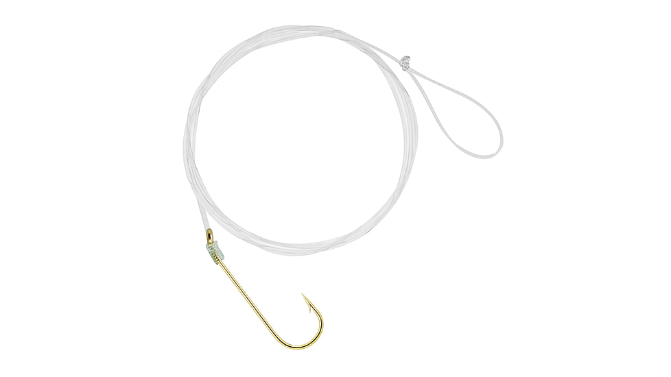 South Bend Snell Aberdeen Hooks, Gold, Size 2, SGAB2