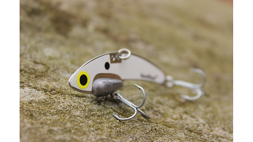 SteelShad 3/8 oz Blade Bait, White Shad, SSL-10062