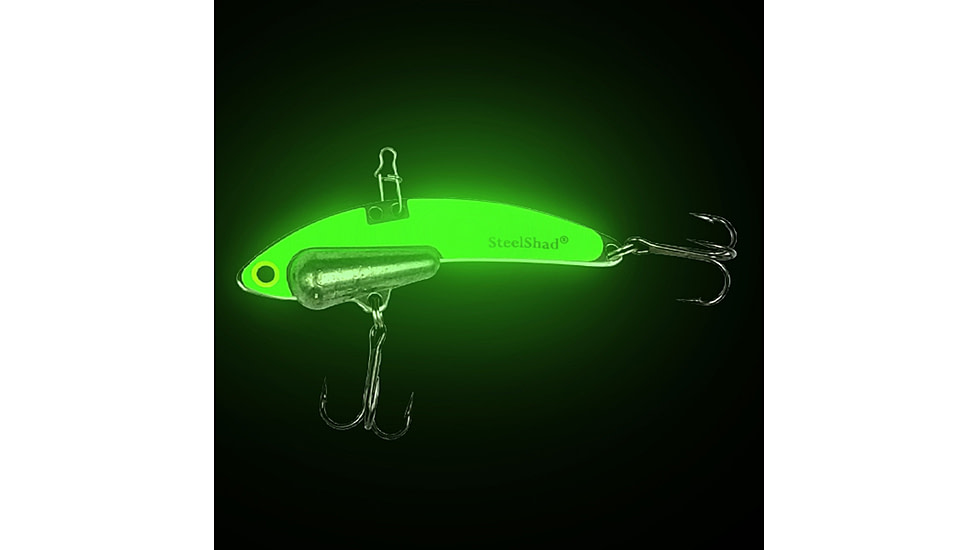 SteelShad Heavy, 1/2 Oz, Glow Green, SSL-10220