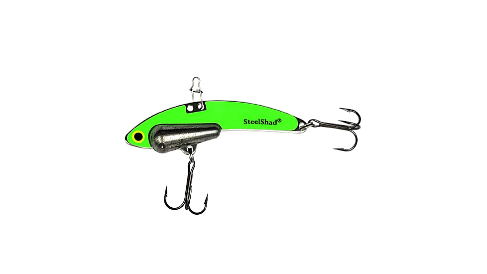SteelShad Heavy, 1/2 Oz, Glow Green, SSL-10220