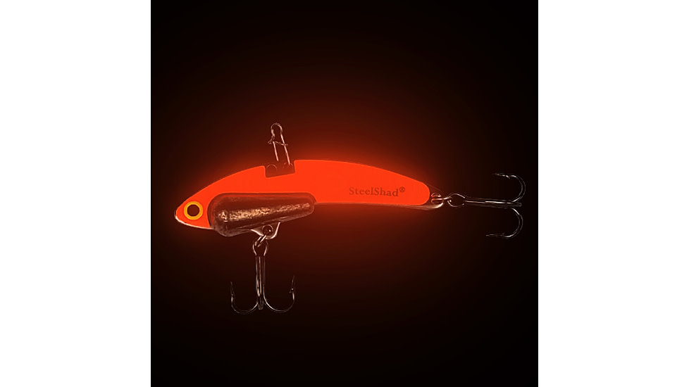 SteelShad Heavy, 1/2 Oz, Glow Orange, SSL-10219