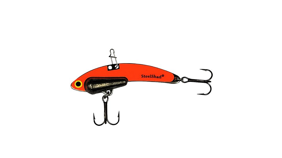 SteelShad Heavy, 1/2 Oz, Glow Orange, SSL-10219