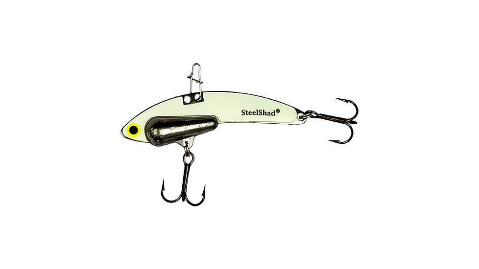 SteelShad Heavy, 1/2 Oz, Glow White, SSL-10217