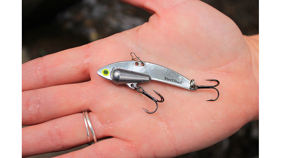 SteelShad Heavy, 1/2 Oz, Silver/Chrome, SSL-10118