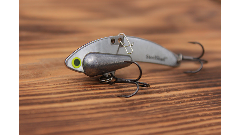 SteelShad Heavy, 1/2 Oz, Silver/Chrome, SSL-10118