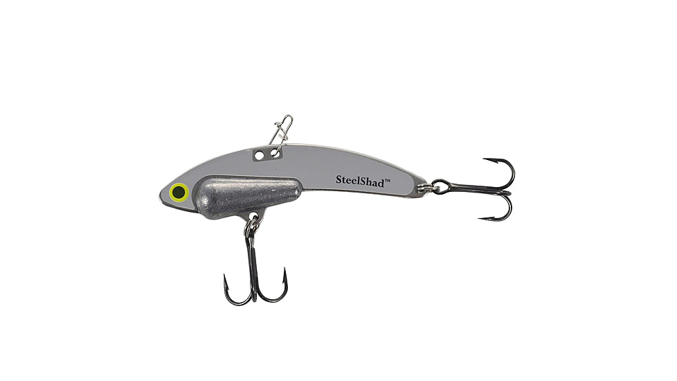 SteelShad Heavy, 1/2 Oz, Silver/Chrome, SSL-10118
