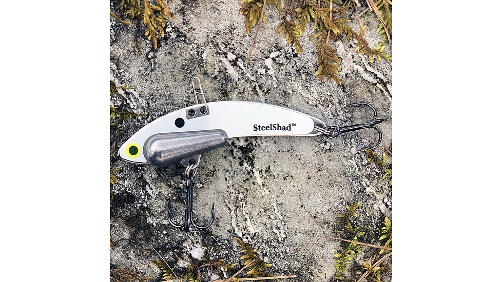 SteelShad Heavy, 1/2 Oz, White Shad, SSL-10125